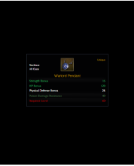 Warlock`s Shield +7,3 psy 40 def