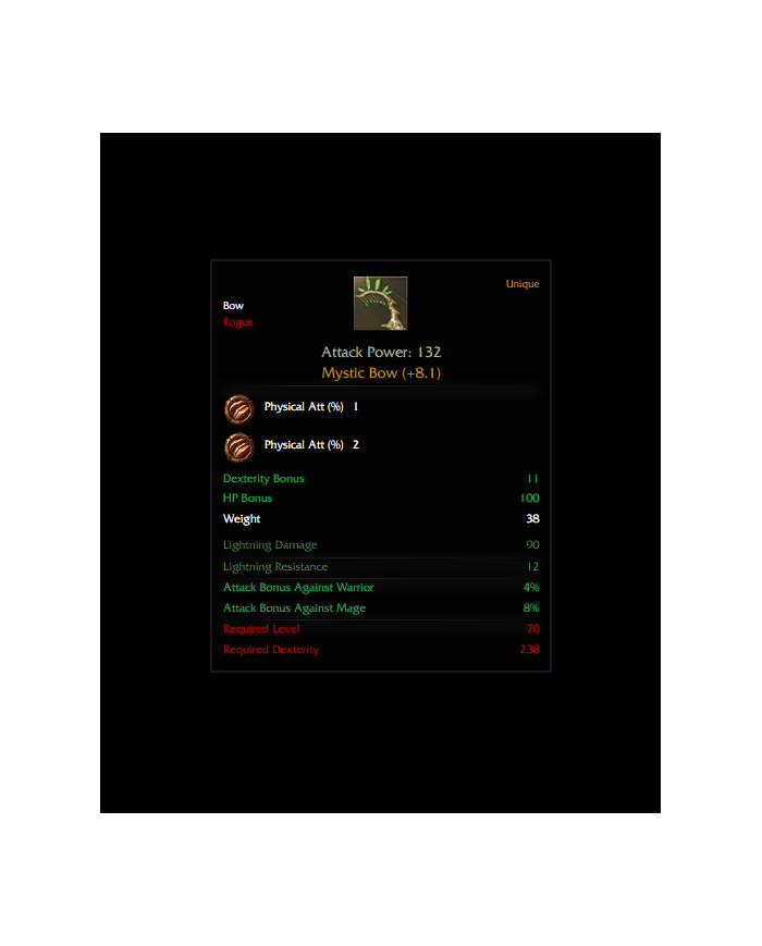 +8 MYSTİK BOW