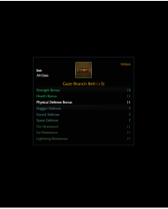+2 Warlord Earring