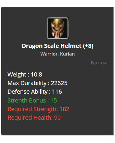 +8 Dragon Helmet
