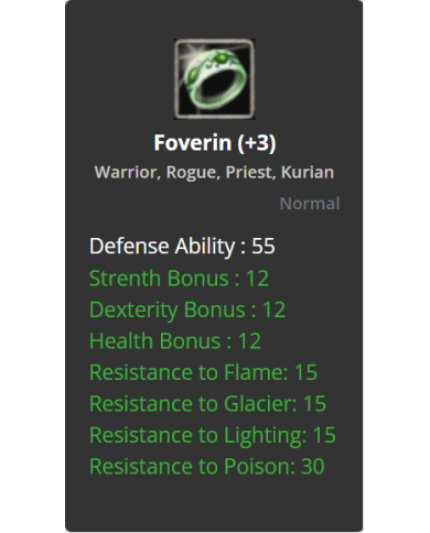 +3 Dual Foverin Ring