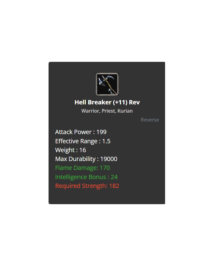 +11 Hell Breaker 